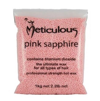 Meticulous Pink Sapphire Hot Wax Beads - 1kg